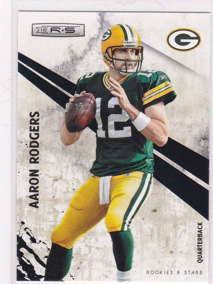 Aaron rodgers on sale rookie card