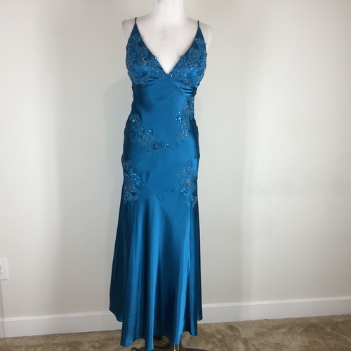 turquoise formal dress