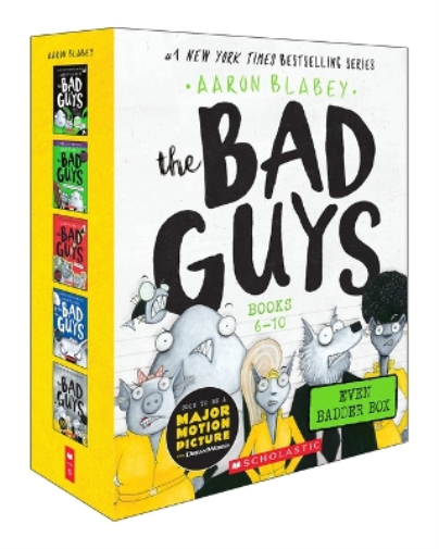 Aaron Blabey Bad Guys Even Badder Box Set (the Bad Guys #6-10) (Tascabile)