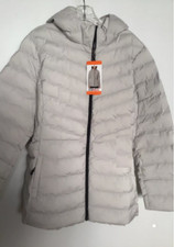 32 Degrees Heat Women's Hooded 4-Way Stretch Jacket SBEIGE SMALL NWD