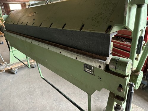 Abkantbank Cidan  Schwenkbiegemaschine  mit 2,5m - 1,5 mm mit Rechnung - Bild 10 von 10