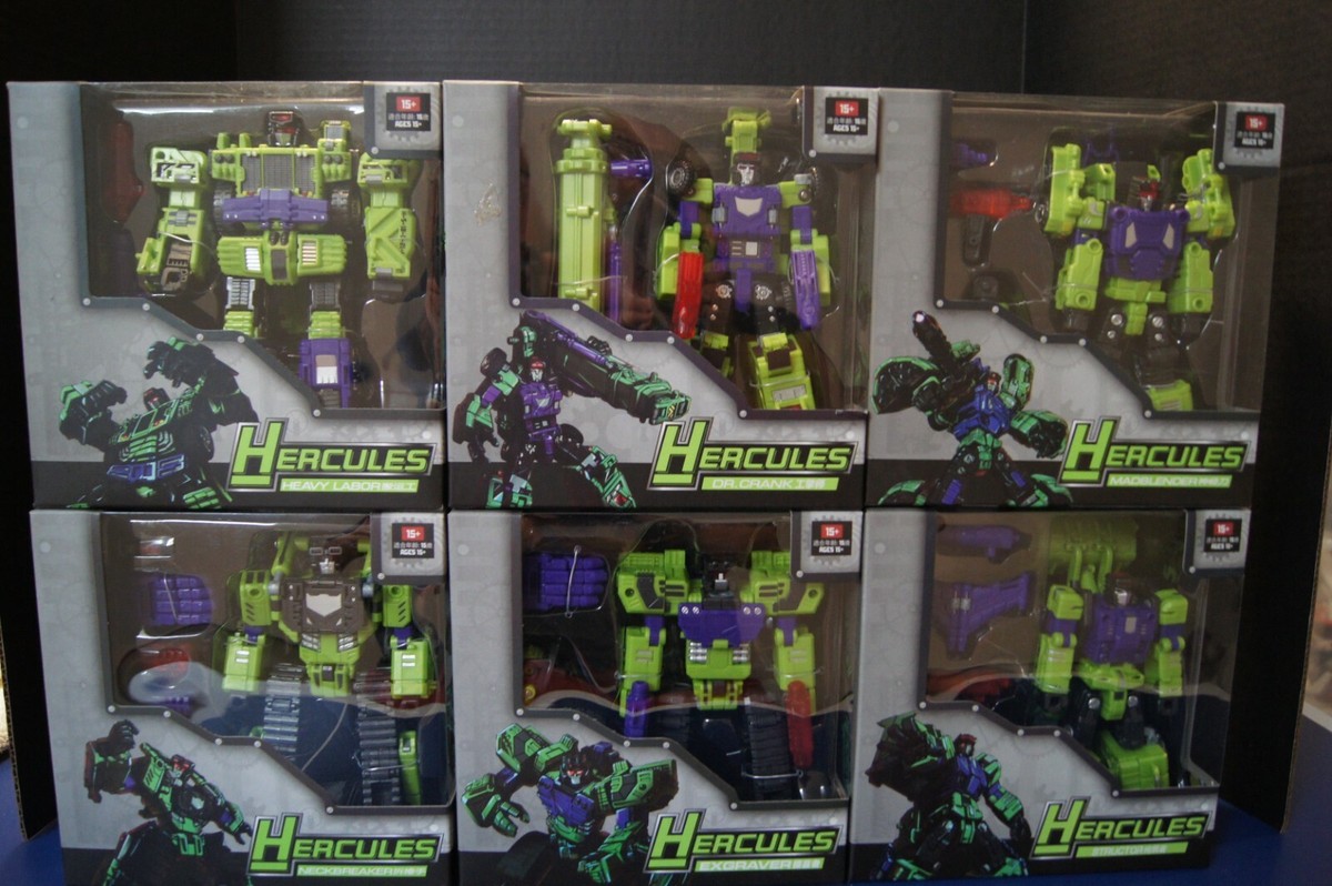USED Transformers TFC Hercules- 3rd Party Devastator | eBay