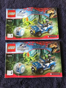 lego jurassic world instructions 75916