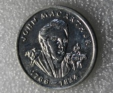 * 1988 BICENTENNIAL MEDAL COLLECITION  JOHN MACARTHUR 1766-1834 #DP25