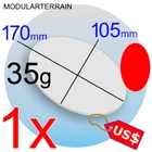 1x 2mm Clear Acrylic 105x170mm 170x105mm Oval Base Cavalry Bike Warhammer 40k