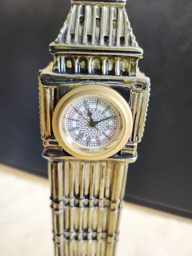 England UK 3D Big Ben Resin Metal Desktop Table Decoration Ornament... - 第 7/7 張圖片