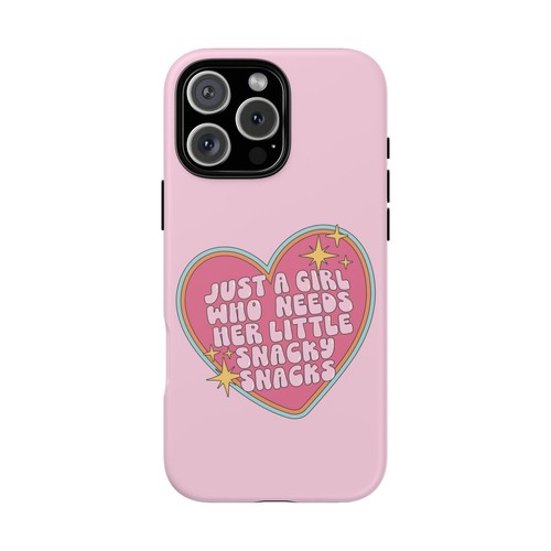 Cute Phone Case for Snack Lovers, Just a Girl Who Needs Her Little Snacky - 第 6/45 張圖片
