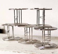 Lot of 5 Vintage Stainless Steel 120 Film Darkroom Developing Reels One Nikor