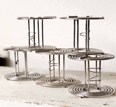 Lot of Vintage Stainless Steel 120 Film Darkroom Developing