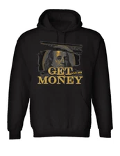 Graphic Get Money Black Hoodie  Sneaker Hoodie Hip Hop Street Wear