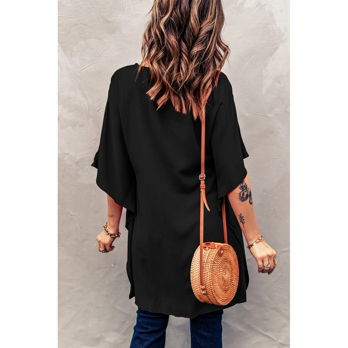 High low top kimono top