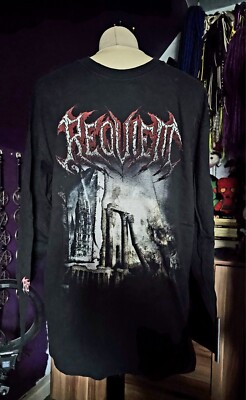 Requiem Band Longsleeve 2006 Death Metal Gr.L Shirt Government Denies Knowledge
