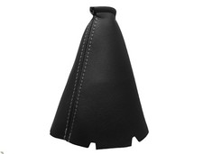 Grau Faden Echtleder Schaltmanschette Schaltsack Für NISSAN JUKE 2010-2017