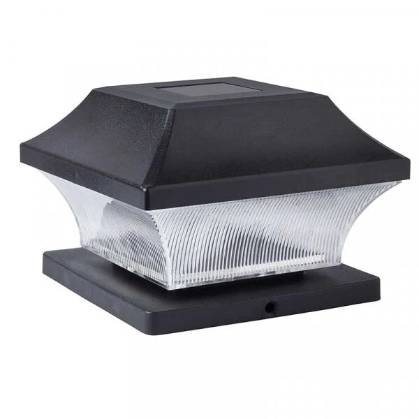 4 piezas Postes Solares Al aire libre Valla de Jardín Decoración Blanco Brillante Iluminación LED 14 cm Foto 3 de 4