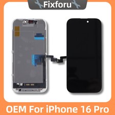 OEM OLED For iPhone 16 Pro Display Touch Screen Assembly Digitizer Replacement