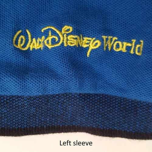 Vtg 2005 Disney WDW Happiest Celebration on Earth Embroidered Blue XL Polo Shirt - Picture 6 of 10