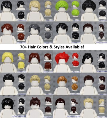 lego hair wig costume