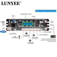 Grbl 32Bit 2-Axis Control Board for Router/laser Engraver Offline Controller