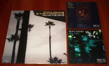 RYAN ADAMS 3x VINYL Lot FOLLOW THE LIGHTS 12" BLUE LIGHT 7" I DO NOT FEEL 7" New