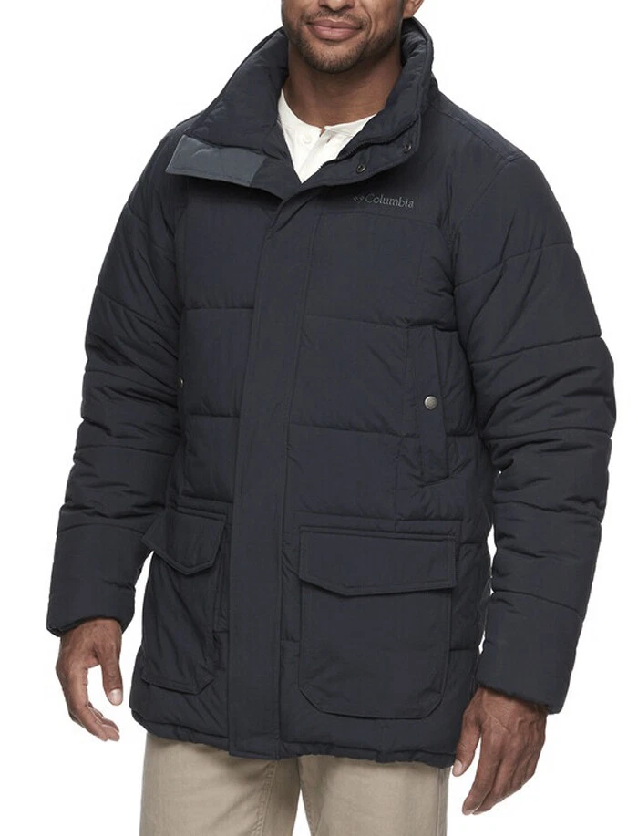 Columbia men's short clearance sands thermal coil parka