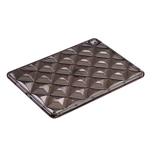 Shockproof Clear 3D Chocolate Grid Rubber Gel TPU Back Case Cover For Apple iPad - Picture 8 of 33