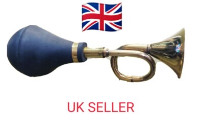 Replica Vintage Bulb Honky Horn with Black Squeezy Handle