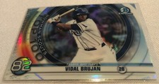 2020 Bowman Chrome Baseball Vidal Brujan Tampa Bay Rays Bowman Scouts #BTP-82