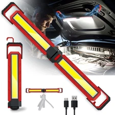Work Light, 2500LM Magnetic Underhood Mechanic Light, 180° Foldable LED Work ...