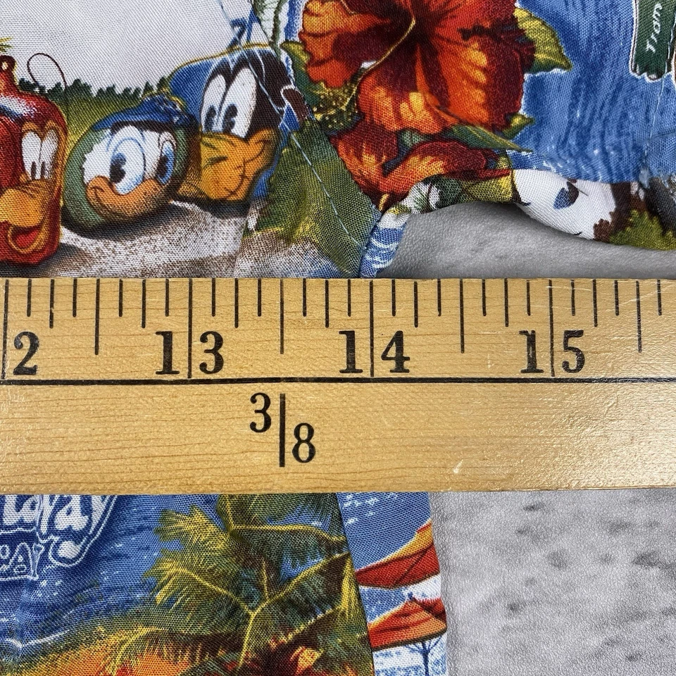 DISNEY CRUISE LINE CASTAWAY CAY Juvenil Niños Camisa S Hawaiana Abotonada Rayón Foto 3 de 4