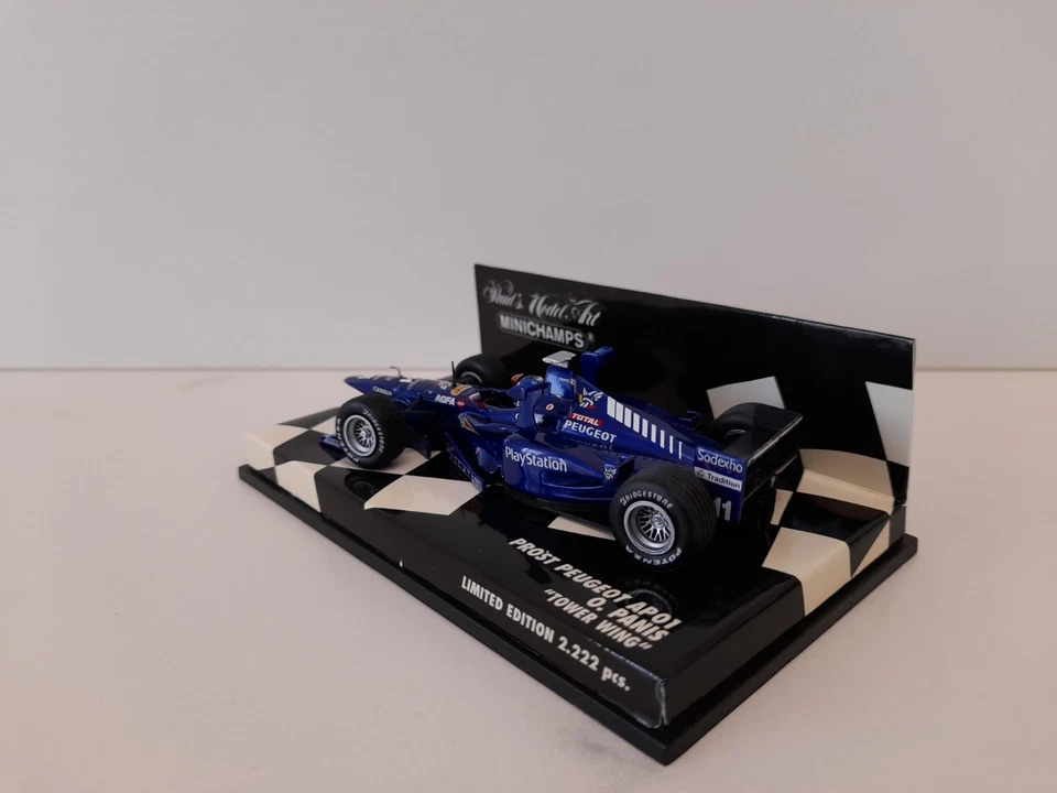 MINICHAMPS F1 1 43 PROST PEUGEOT JARNO TRULLI - Immagine 3 di 3