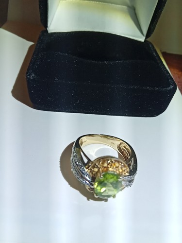 Ladies Cocktail Ring 14k - Picture 6 of 7