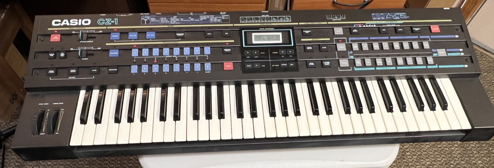 Casio CZ-1 vintage synth equipment - eBay listing photo 1