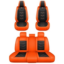 For Toyota Camry Corolla Rav4 Seat Covers Full Set Front Rear Seat Protector