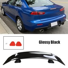 Gt Racing Glossy Black 46rear Trunk Spoiler Wing Lip For Mitsubishi Lancer Gt Racing Glossy Black 46rear Trunk Spoiler Wing Lip For Mitsubishi Lancer