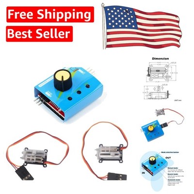 2pcs Tiny 1.5g Digital Servo for Indoor RC Planes with Servo Tester Included