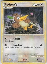 Pokemon TCG Farfetch'd Rare HeartGold SoulSilver 19/123 on eBay