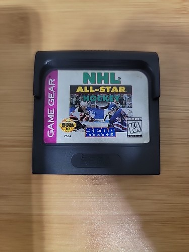 NHL All-Star Hockey Sega Game Gear Cartridge Only - Picture 1 of 2