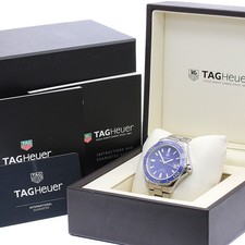 TAG HEUER Aqua racer WAK2111 Caliber 5 blue Dial Automatic Men's Watch_959956