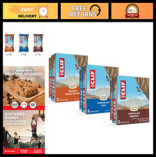 Protein Energy Bars Variety Pack - 30ct, 3 Delicious Flavors, Healthy Snack