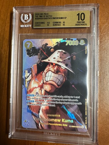 Bartholomew Kuma (SP Card) graded BGS 10 for sale on eBay