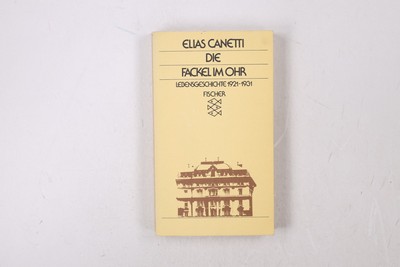 36959 Elias Canetti DIE FACKEL IM OHR Lebensgeschichte 1921 - 1931