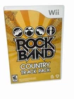 WII ROCK BAND ROCKBAND COUNTRY TRACK PACK 1 — TESTED