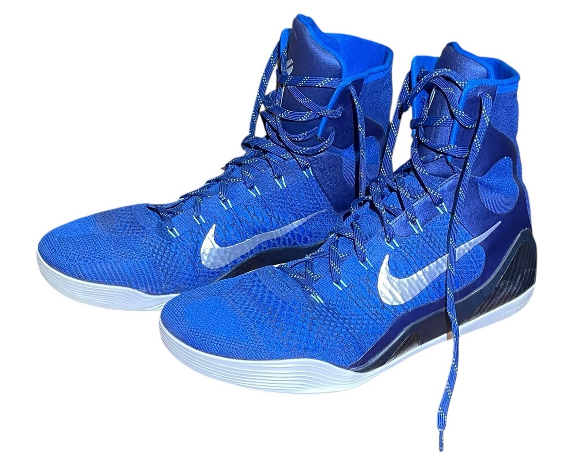 Nike Kobe 9 IX Elite High Legacy Brave Blue 630847-404 Men's Size
