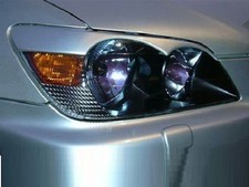 Unpainted Frp Headlight Eyebrows Eyelids For 98-05 Lexus Is200 Is300 Altezza B