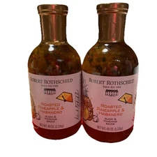 Robert Rothschild Farm Roasted Pineapple & Habanero Glaze & Finish Sauce 2 Pack
