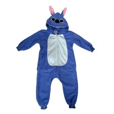 Lilo and Stitch Union Suit Girls Pajamas One Piece Size 10-12 Disney Costume NWT