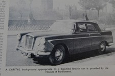 Original 1959 Motor extracted road test: WOLSELEY 6/99 Farina with overdive