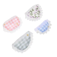  4 PCS Pet Decorative Bib Breakaway Small Animal Collar Christmas