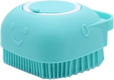 Pet Bath Brush Dog Shampoo Scrubber for Shedding Grooming Massage All Size Hair