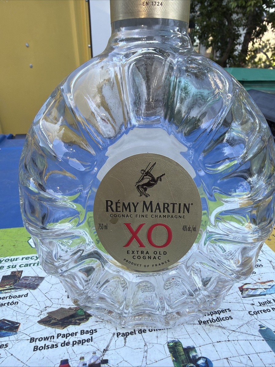 Remy Martin XO Cognac Fine Champagne EMPTY LIQUOR 750ML Bottle | eBay